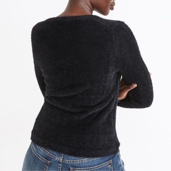 Madewell Hewitt Button Front Cardigan Sweater Size Large - Picture 3 of 15